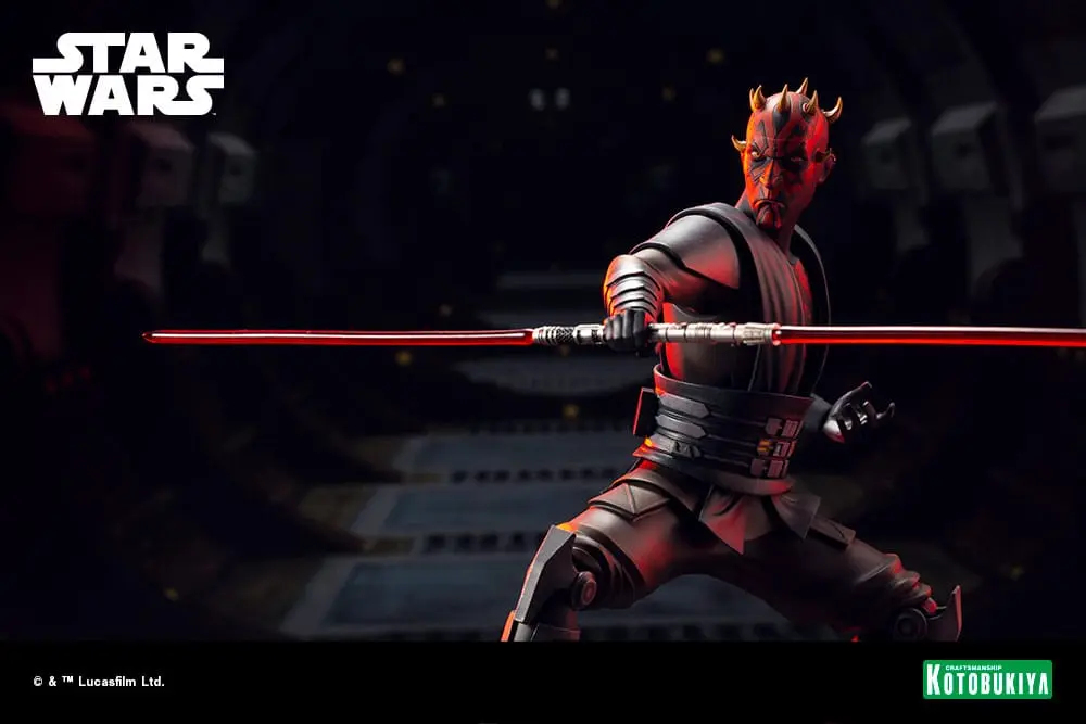 Star Wars The Clone Wars ARTFX PVC Kip 1/7 Darth Maul 26 cm fotografija proizvoda