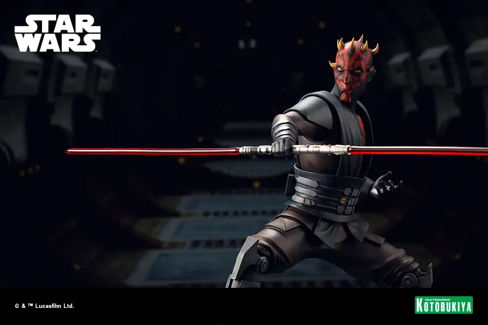 Star Wars The Clone Wars ARTFX PVC Kip 1/7 Darth Maul 26 cm fotografija proizvoda