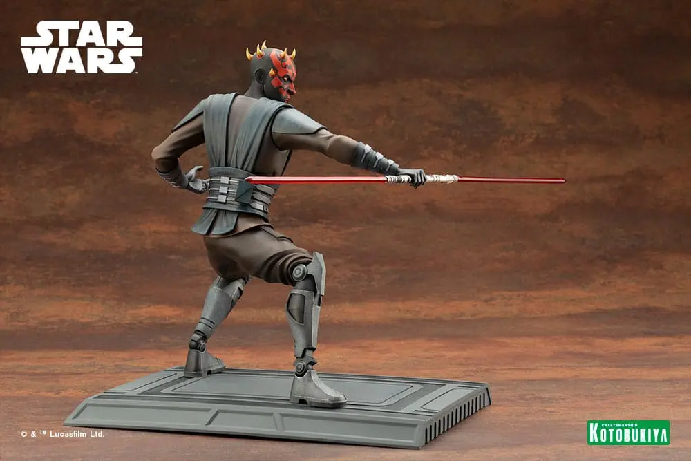 Star Wars The Clone Wars ARTFX PVC Kip 1/7 Darth Maul 26 cm fotografija proizvoda