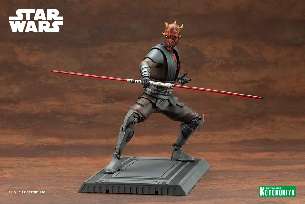 Star Wars The Clone Wars ARTFX PVC Kip 1/7 Darth Maul 26 cm fotografija proizvoda