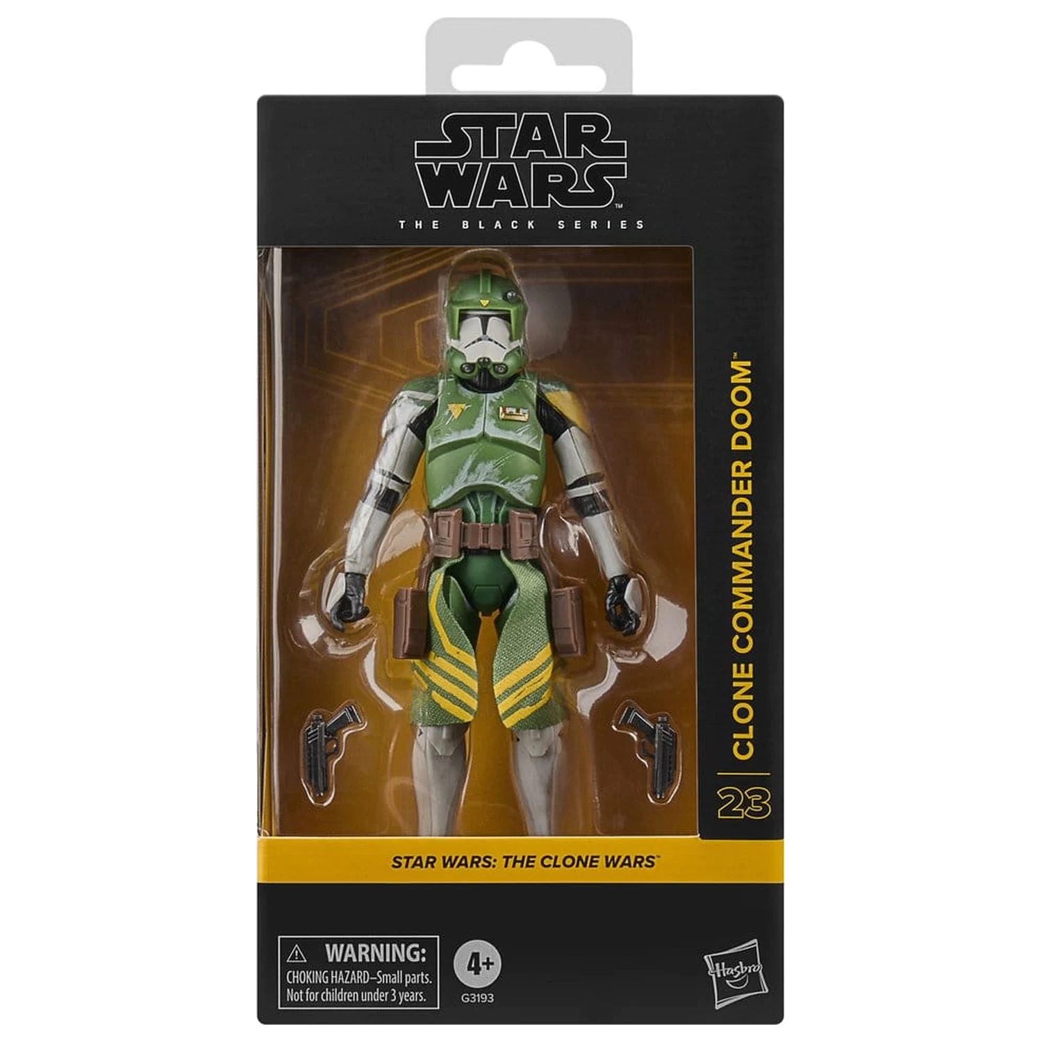 Star Wars: The Clone Wars Black Series akcijska figura Clone Commander Doom 15 cm fotografija proizvoda