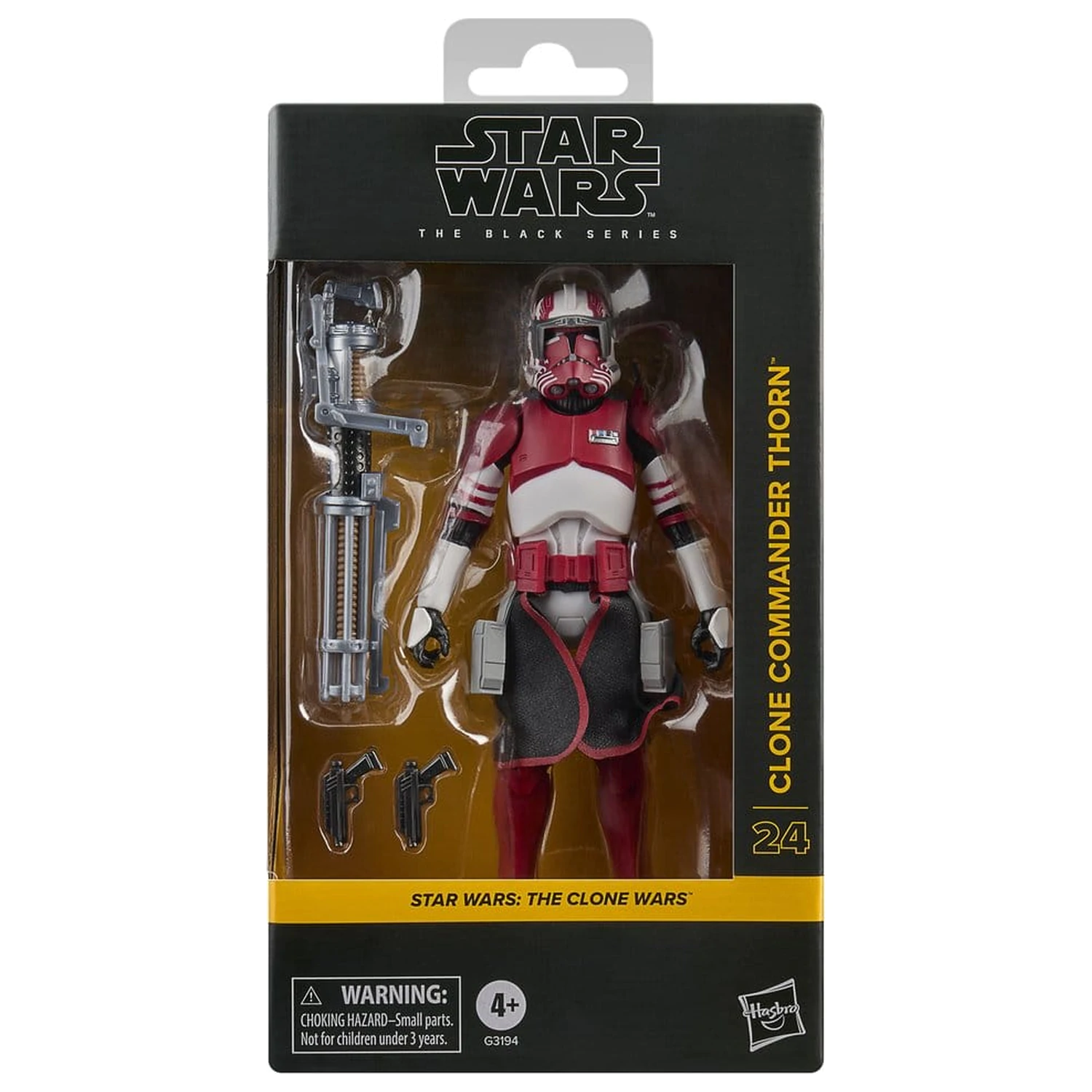 Star Wars: The Clone Wars Black Series akcijska figura Clone Commander Thorn 15 cm fotografija proizvoda