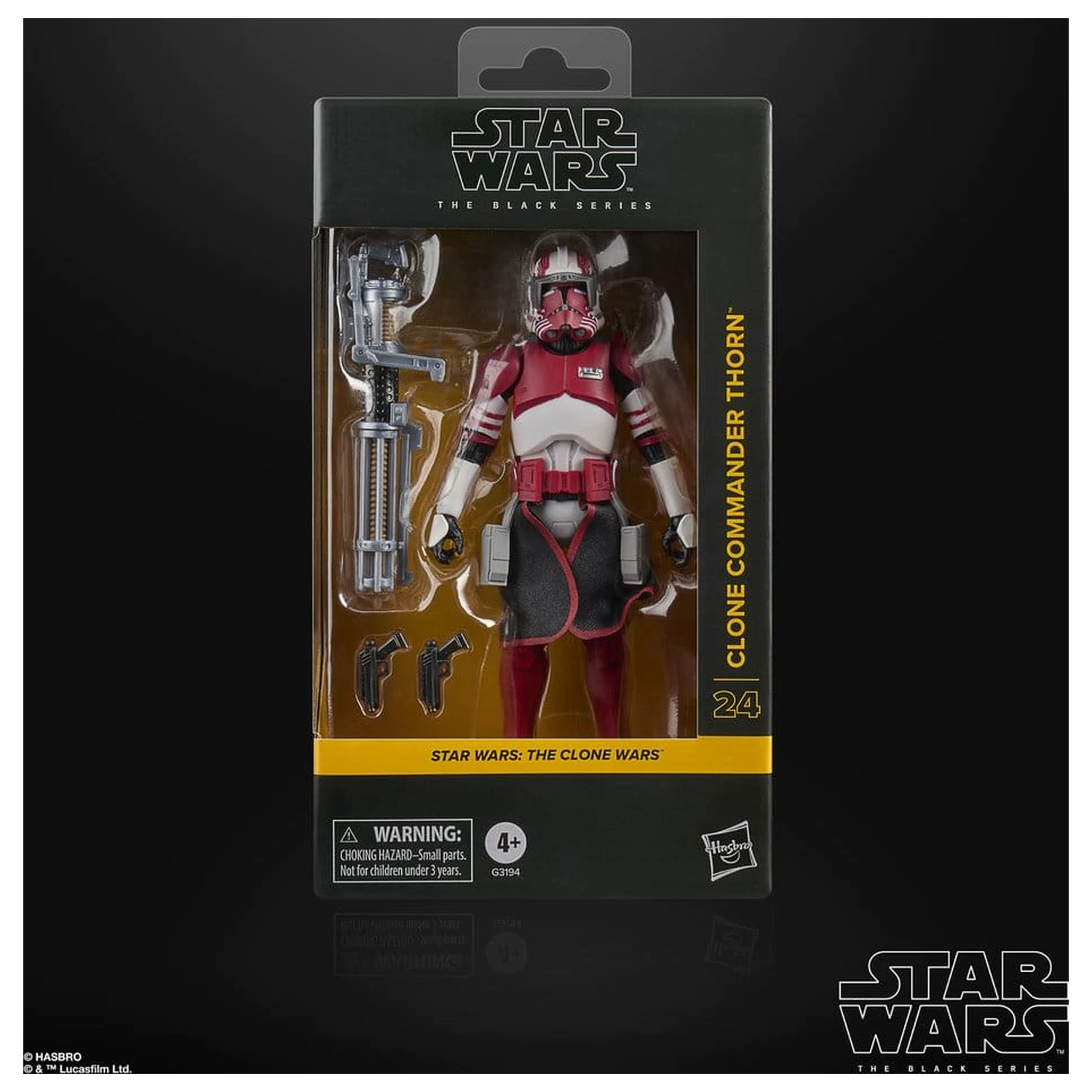 Star Wars: The Clone Wars Black Series akcijska figura Clone Commander Thorn 15 cm fotografija proizvoda