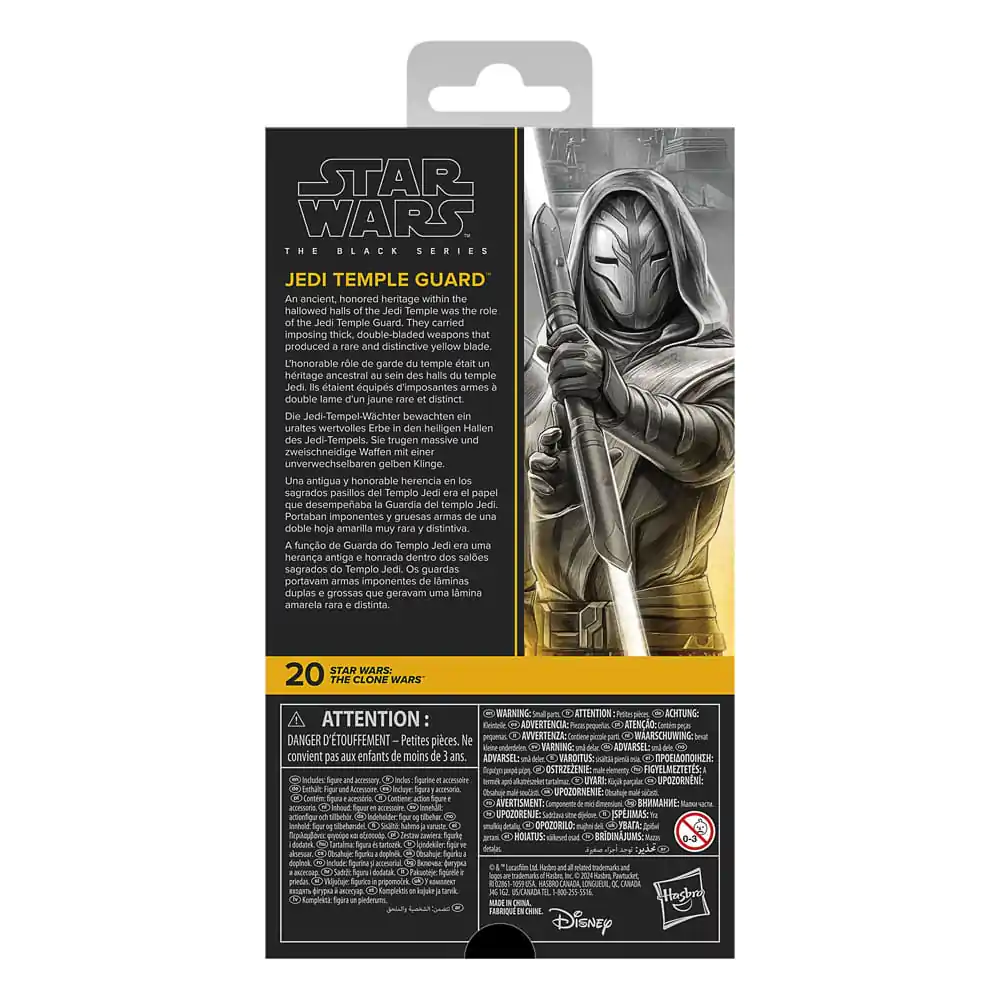 Star Wars: The Clone Wars Black Series akcijska figura Jedi Temple Guard 15 cm fotografija proizvoda