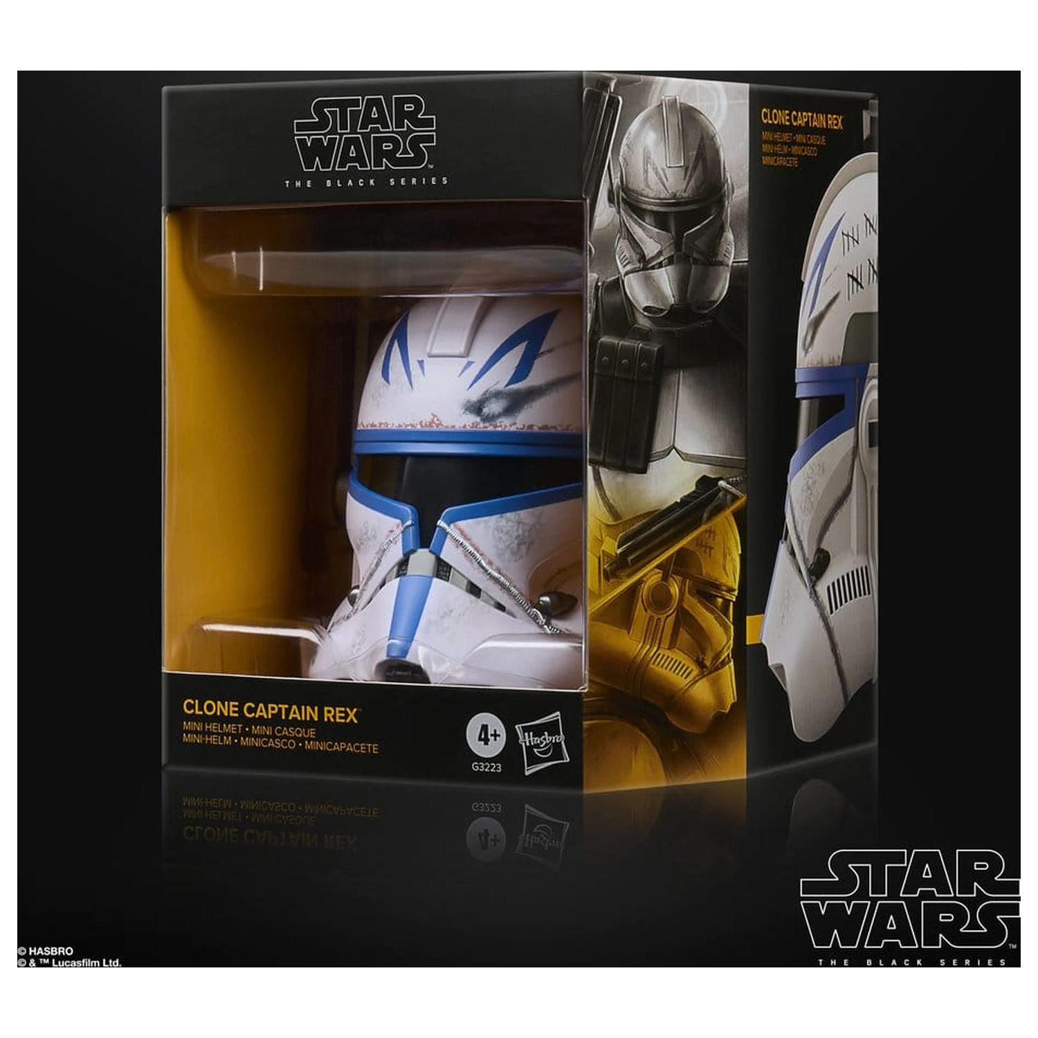 Star Wars: The Clone Wars Black Series Mini kaciga Clone Captain Rex 15 cm fotografija proizvoda