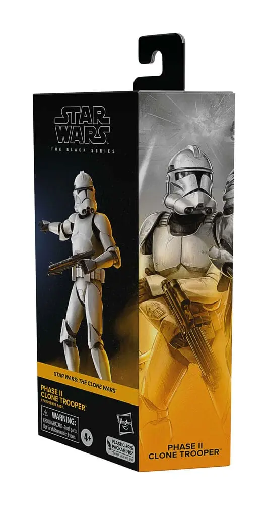 Star Wars: The Clone Wars Black Series akcijska figura Phase II Clone Trooper 15 cm fotografija proizvoda