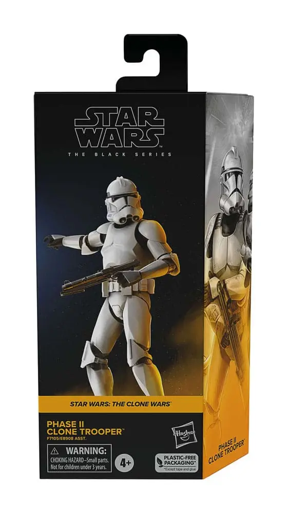 Star Wars: The Clone Wars Black Series akcijska figura Phase II Clone Trooper 15 cm fotografija proizvoda