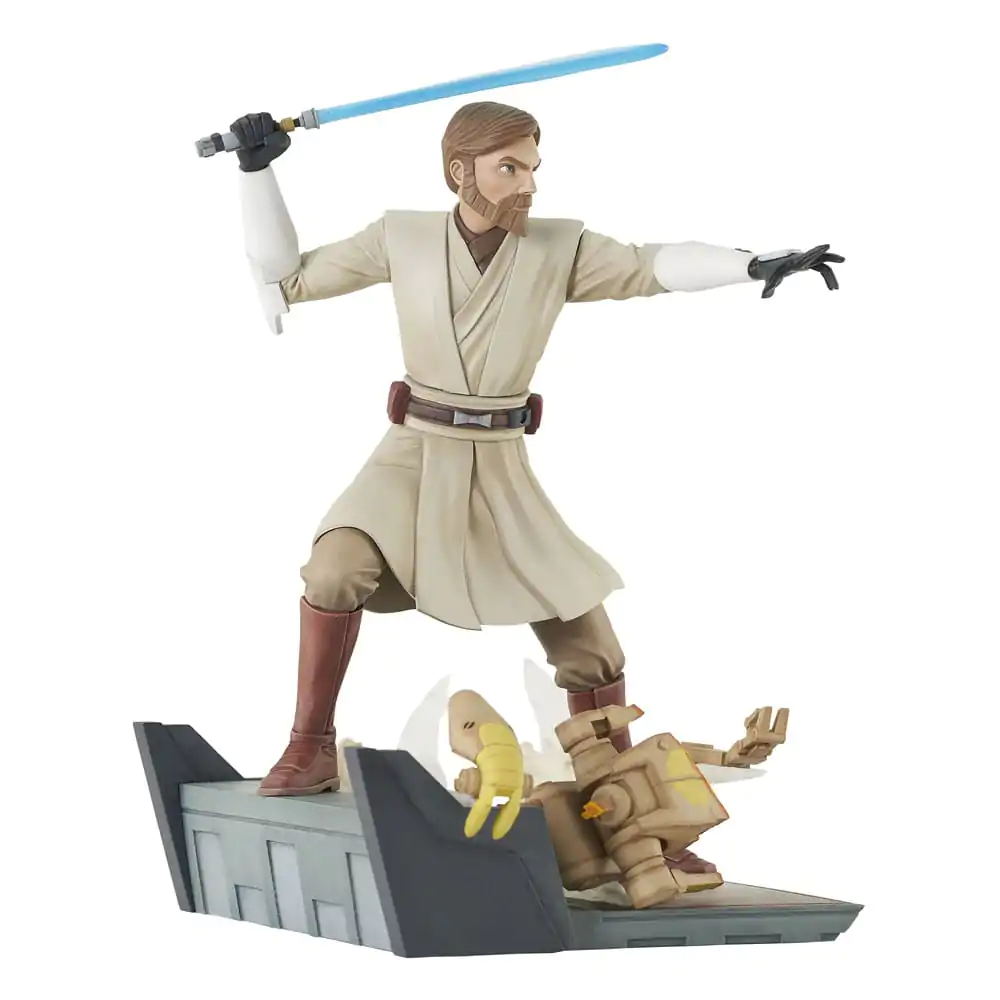 Star Wars: The Clone Wars Deluxe Gallery PVC Kip General Obi-Wan Kenobi 23 cm fotografija proizvoda