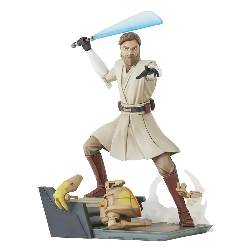 Star Wars: The Clone Wars Deluxe Gallery PVC Kip General Obi-Wan Kenobi 23 cm fotografija proizvoda