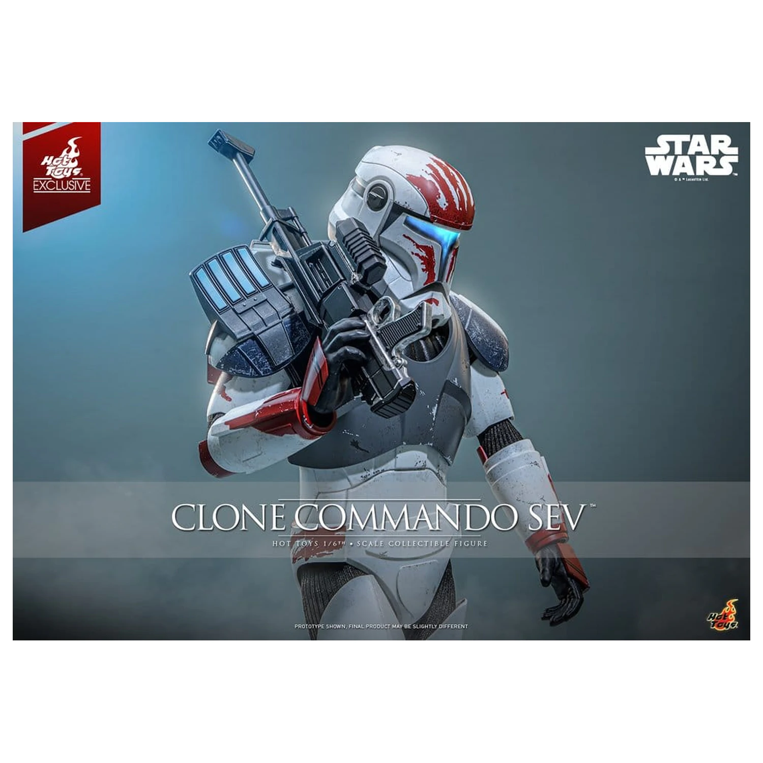 Star Wars: The Clone Wars Television Masterpiece akcijska figura 1/6 Clone Commando Sev 30 cm fotografija proizvoda