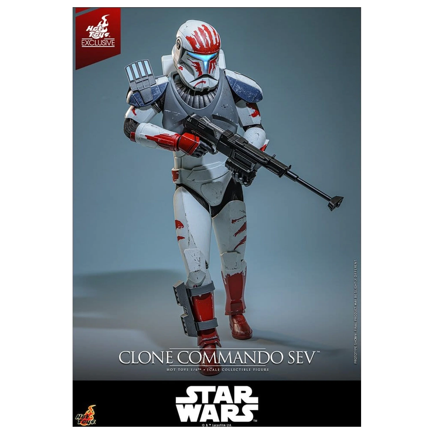 Star Wars: The Clone Wars Television Masterpiece akcijska figura 1/6 Clone Commando Sev 30 cm fotografija proizvoda