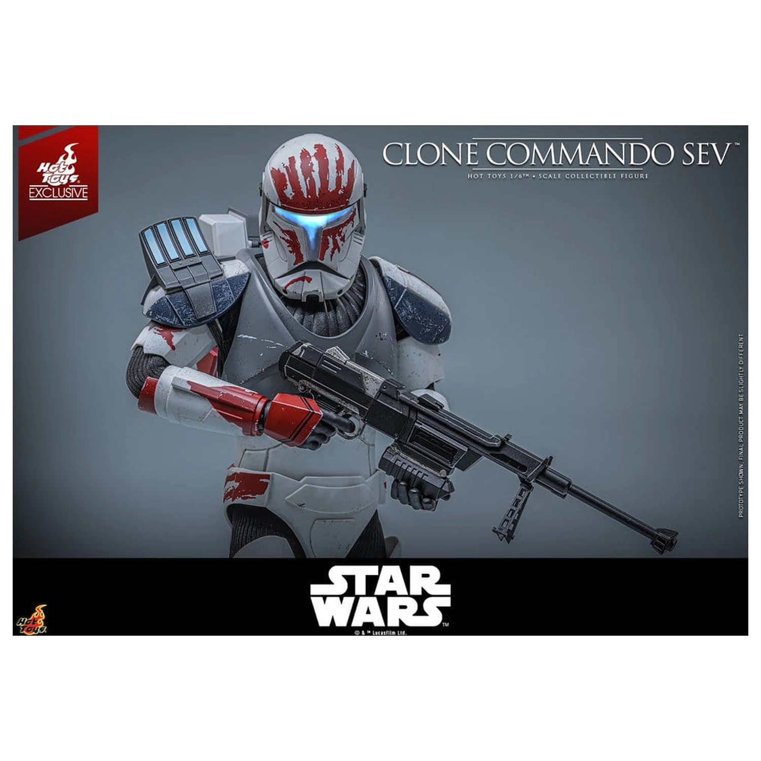 Star Wars: The Clone Wars Television Masterpiece akcijska figura 1/6 Clone Commando Sev 30 cm fotografija proizvoda