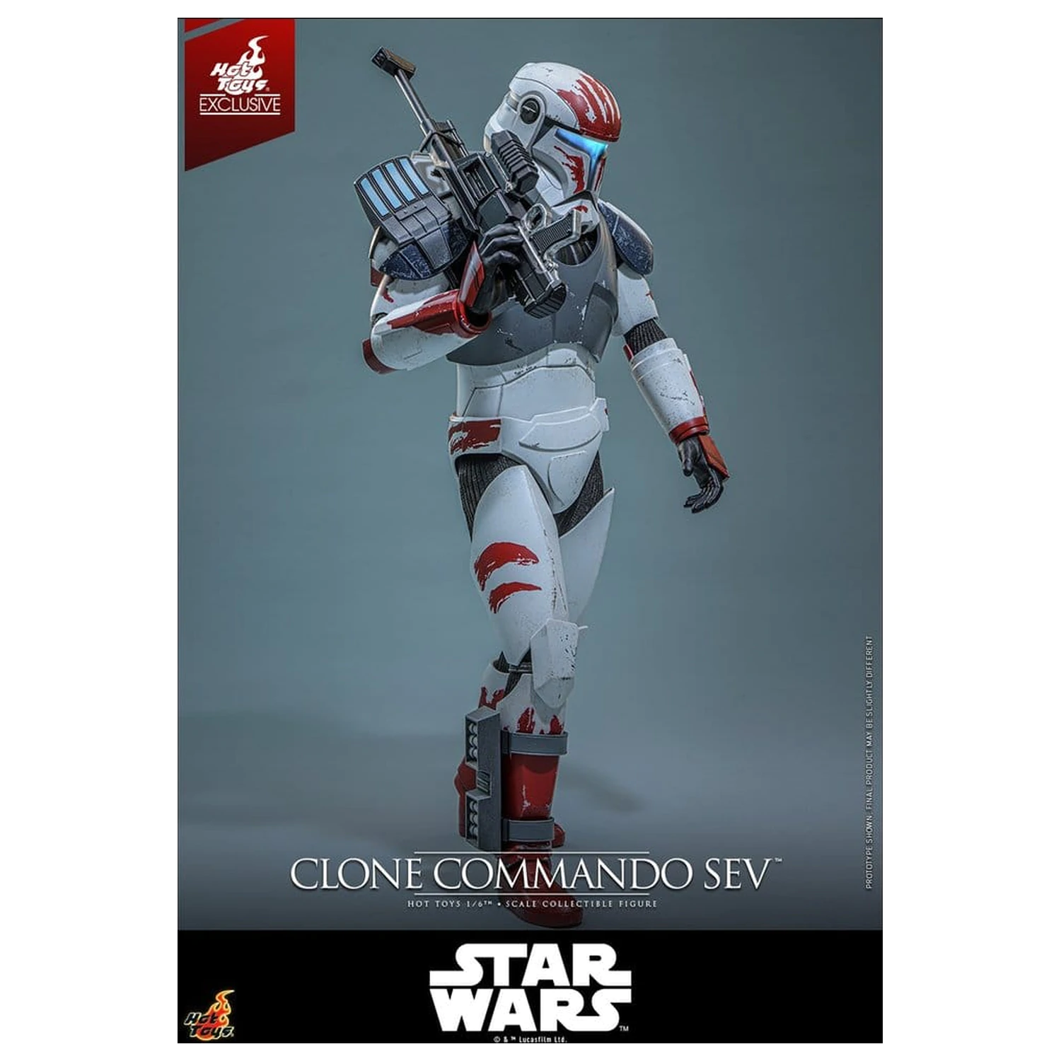 Star Wars: The Clone Wars Television Masterpiece akcijska figura 1/6 Clone Commando Sev 30 cm fotografija proizvoda