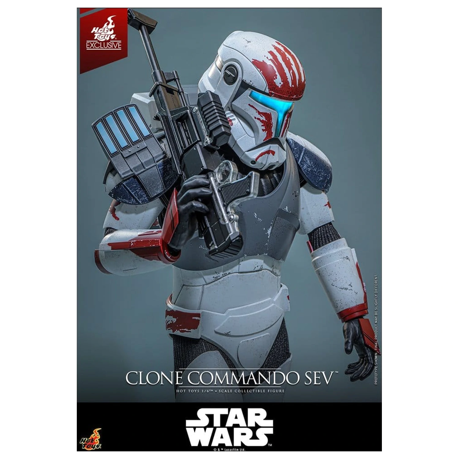 Star Wars: The Clone Wars Television Masterpiece akcijska figura 1/6 Clone Commando Sev 30 cm fotografija proizvoda