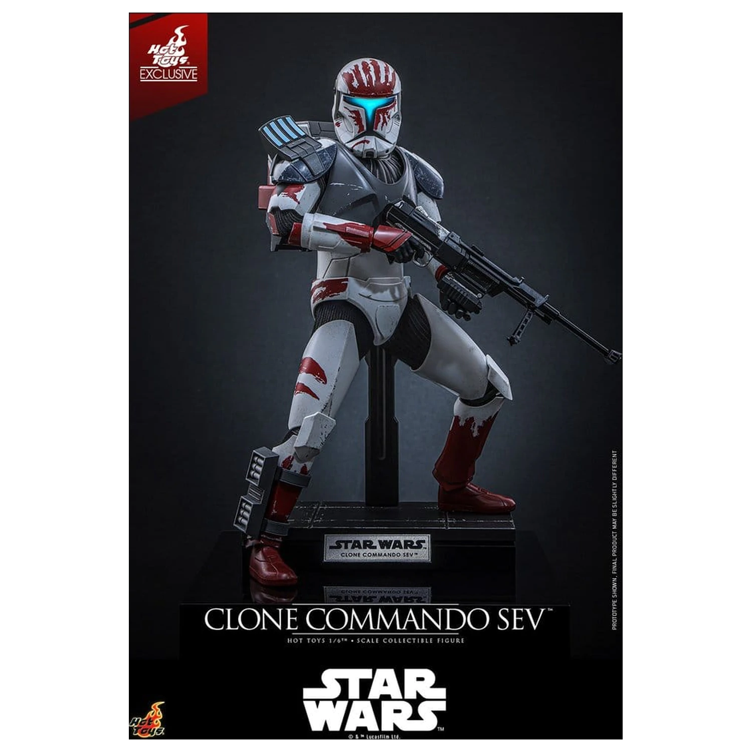 Star Wars: The Clone Wars Television Masterpiece akcijska figura 1/6 Clone Commando Sev 30 cm fotografija proizvoda