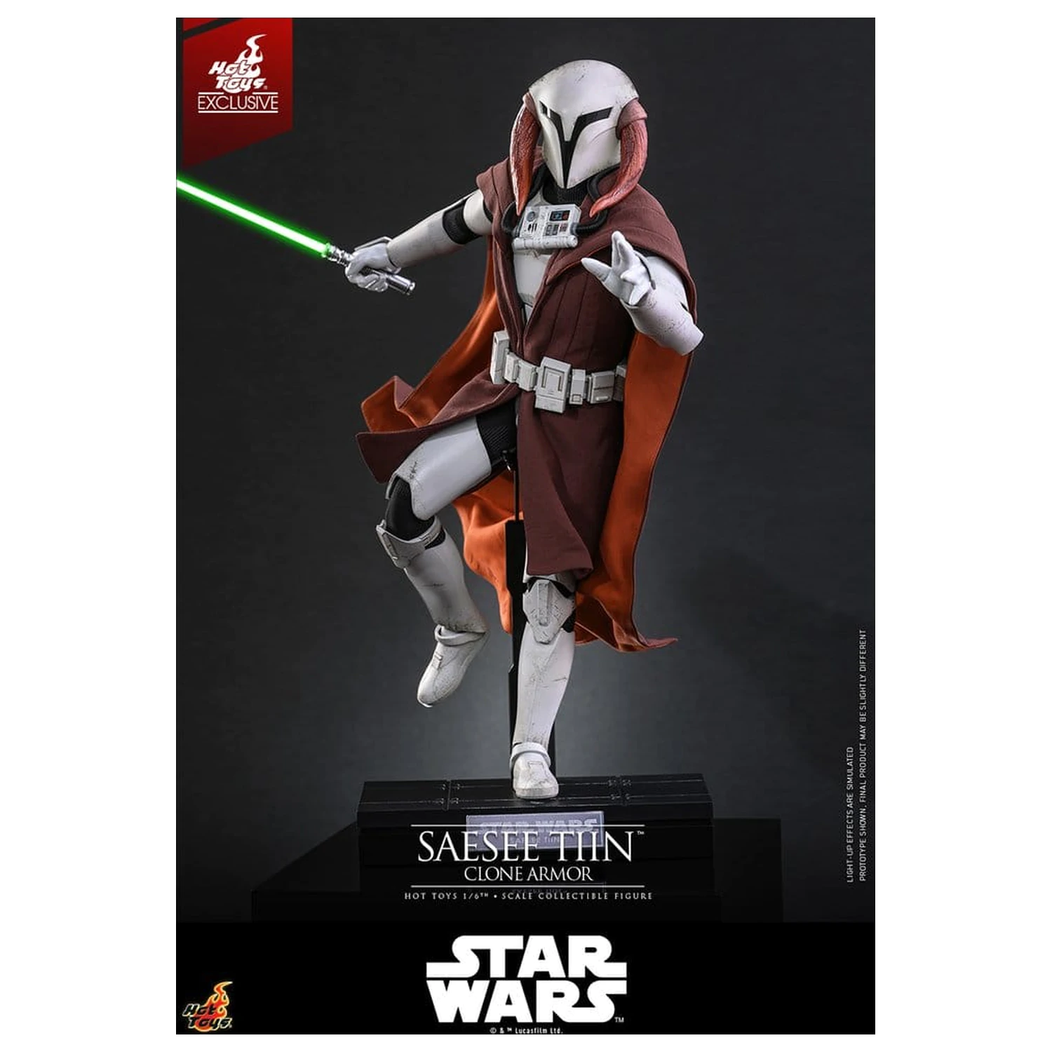Star Wars: The Clone Wars Television Masterpiece akcijska figura 1/6 Saesee Tiin (Clone Armor) 32 cm fotografija proizvoda