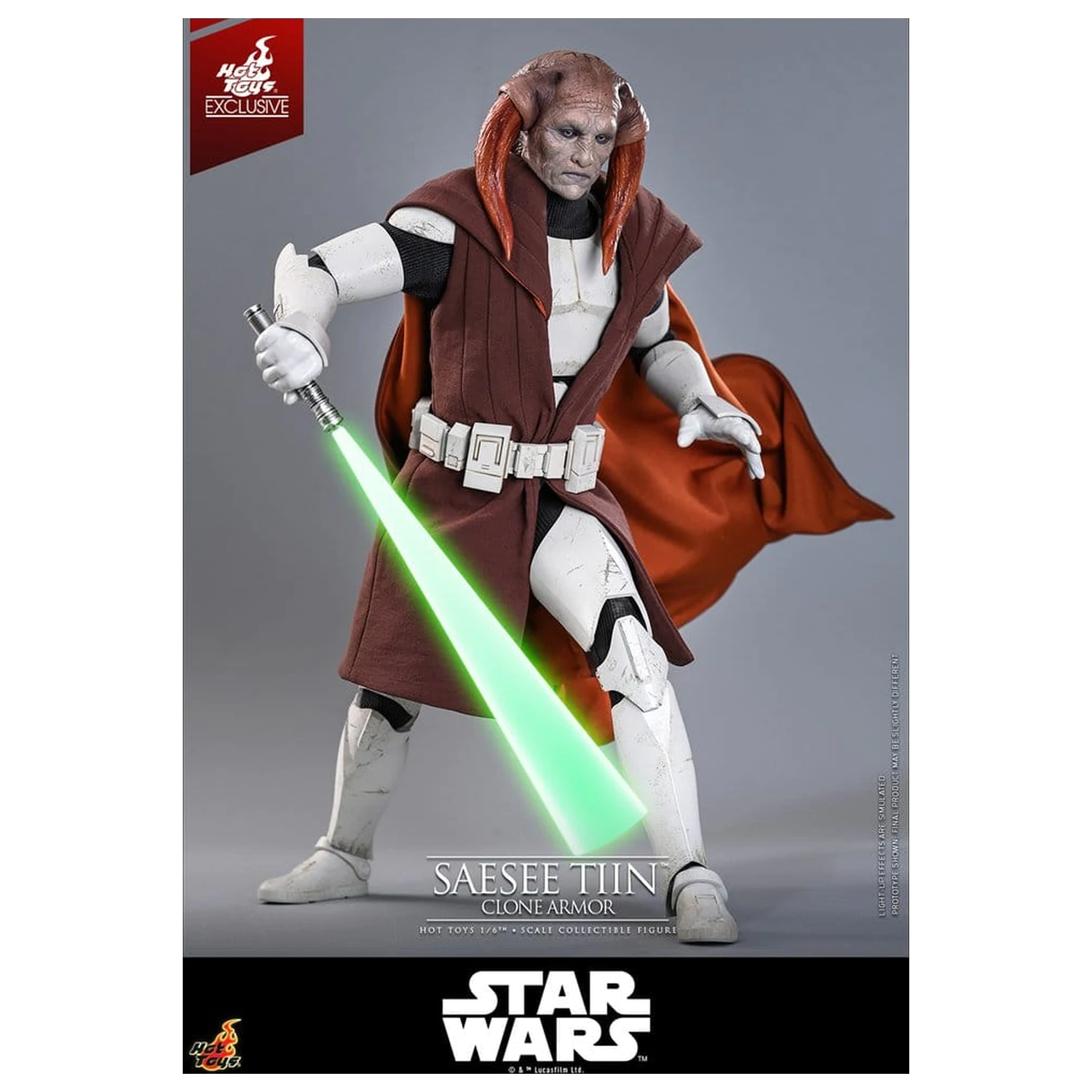 Star Wars: The Clone Wars Television Masterpiece akcijska figura 1/6 Saesee Tiin (Clone Armor) 32 cm fotografija proizvoda