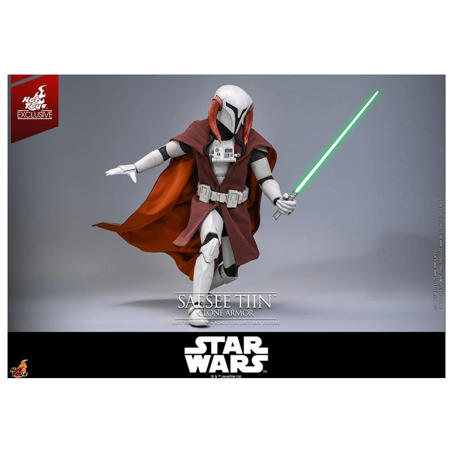 Star Wars: The Clone Wars Television Masterpiece akcijska figura 1/6 Saesee Tiin (Clone Armor) 32 cm fotografija proizvoda