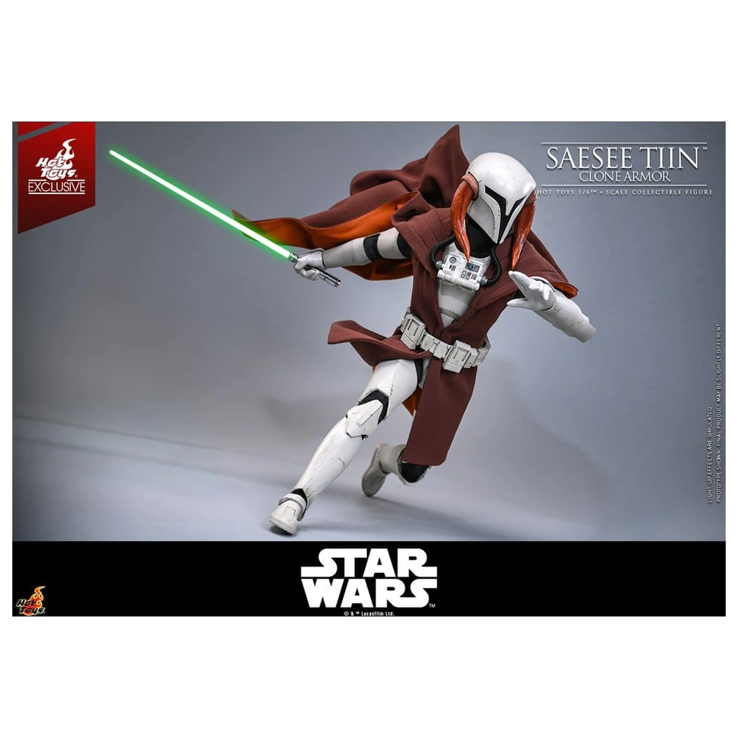 Star Wars: The Clone Wars Television Masterpiece akcijska figura 1/6 Saesee Tiin (Clone Armor) 32 cm fotografija proizvoda