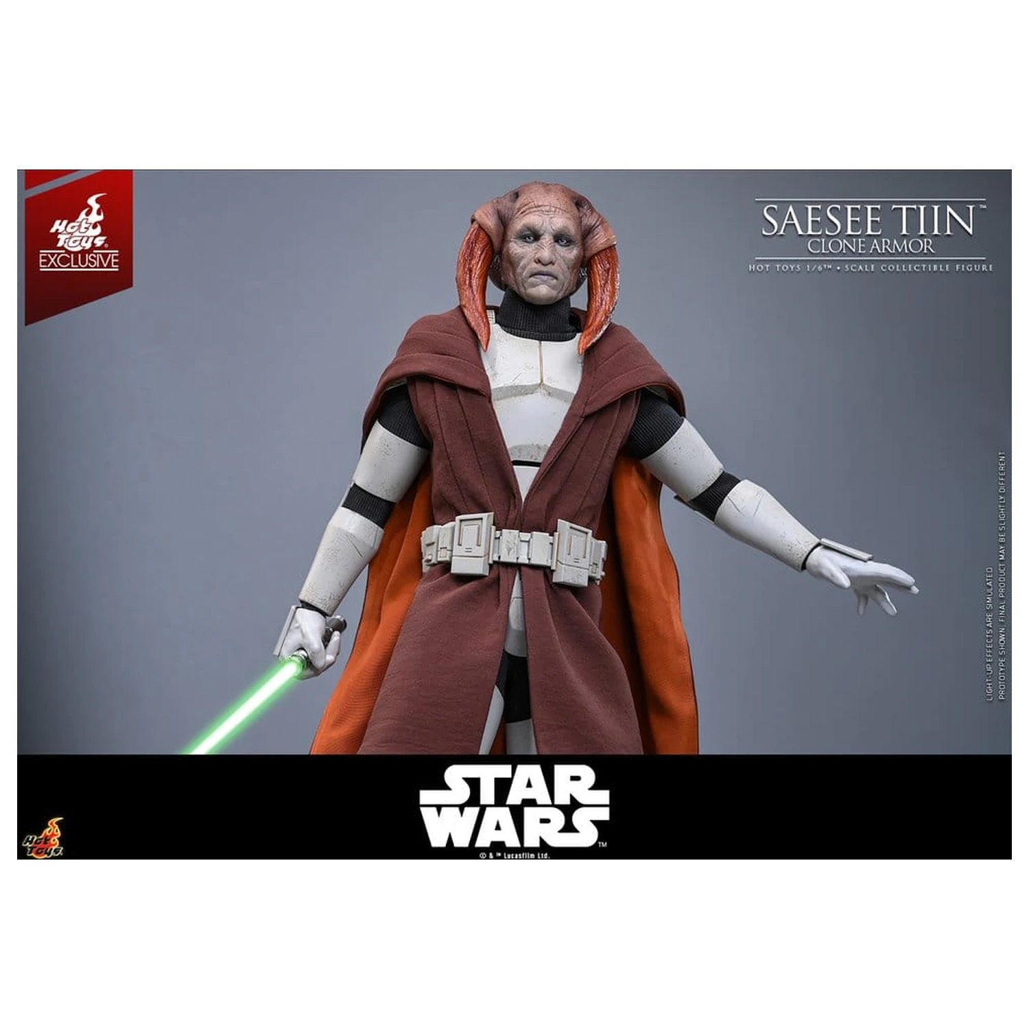 Star Wars: The Clone Wars Television Masterpiece akcijska figura 1/6 Saesee Tiin (Clone Armor) 32 cm fotografija proizvoda