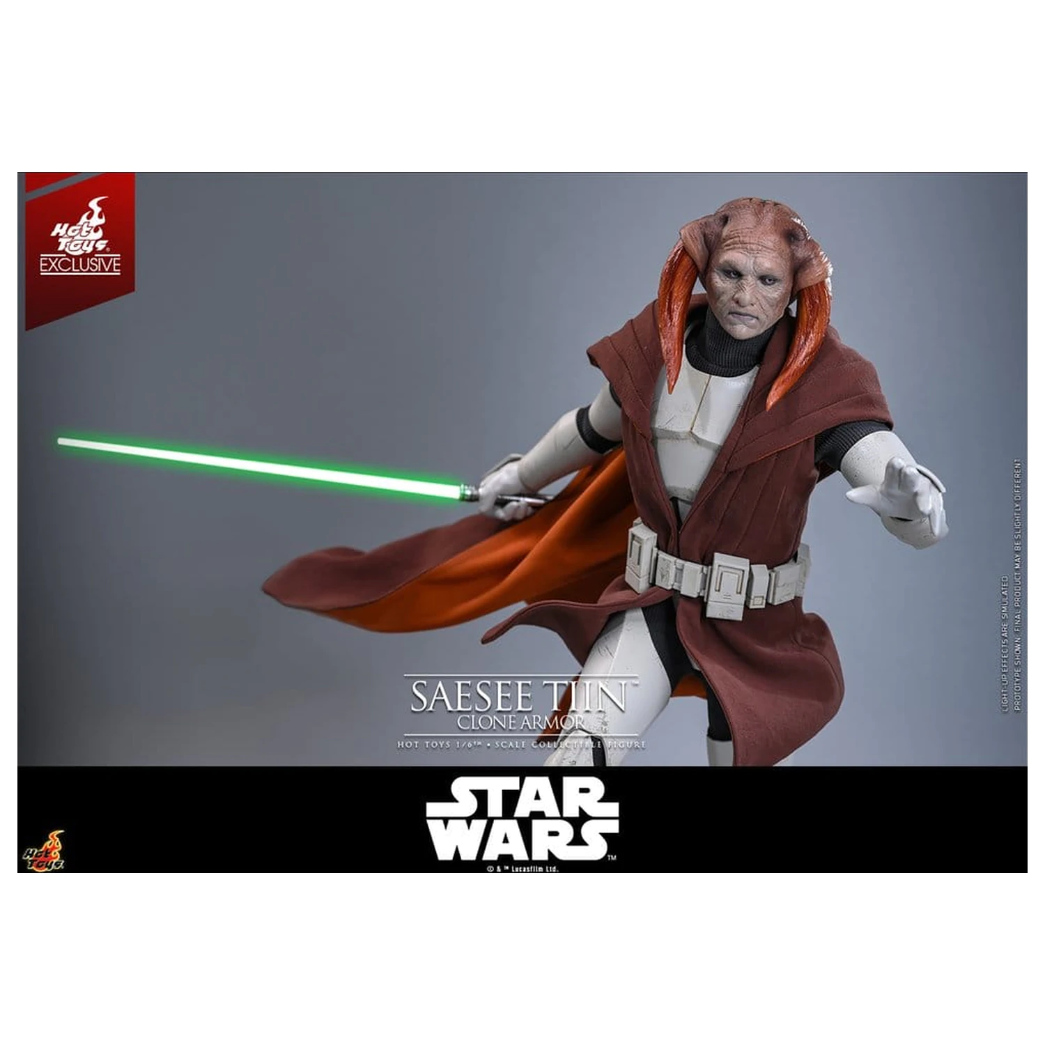 Star Wars: The Clone Wars Television Masterpiece akcijska figura 1/6 Saesee Tiin (Clone Armor) 32 cm fotografija proizvoda