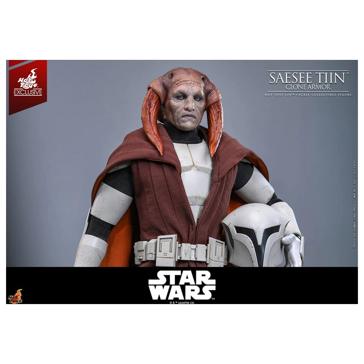 Star Wars: The Clone Wars Television Masterpiece akcijska figura 1/6 Saesee Tiin (Clone Armor) 32 cm fotografija proizvoda