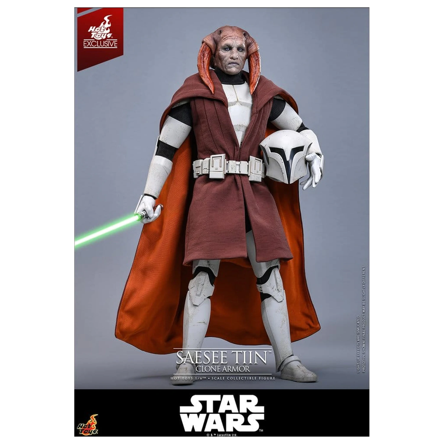 Star Wars: The Clone Wars Television Masterpiece akcijska figura 1/6 Saesee Tiin (Clone Armor) 32 cm fotografija proizvoda