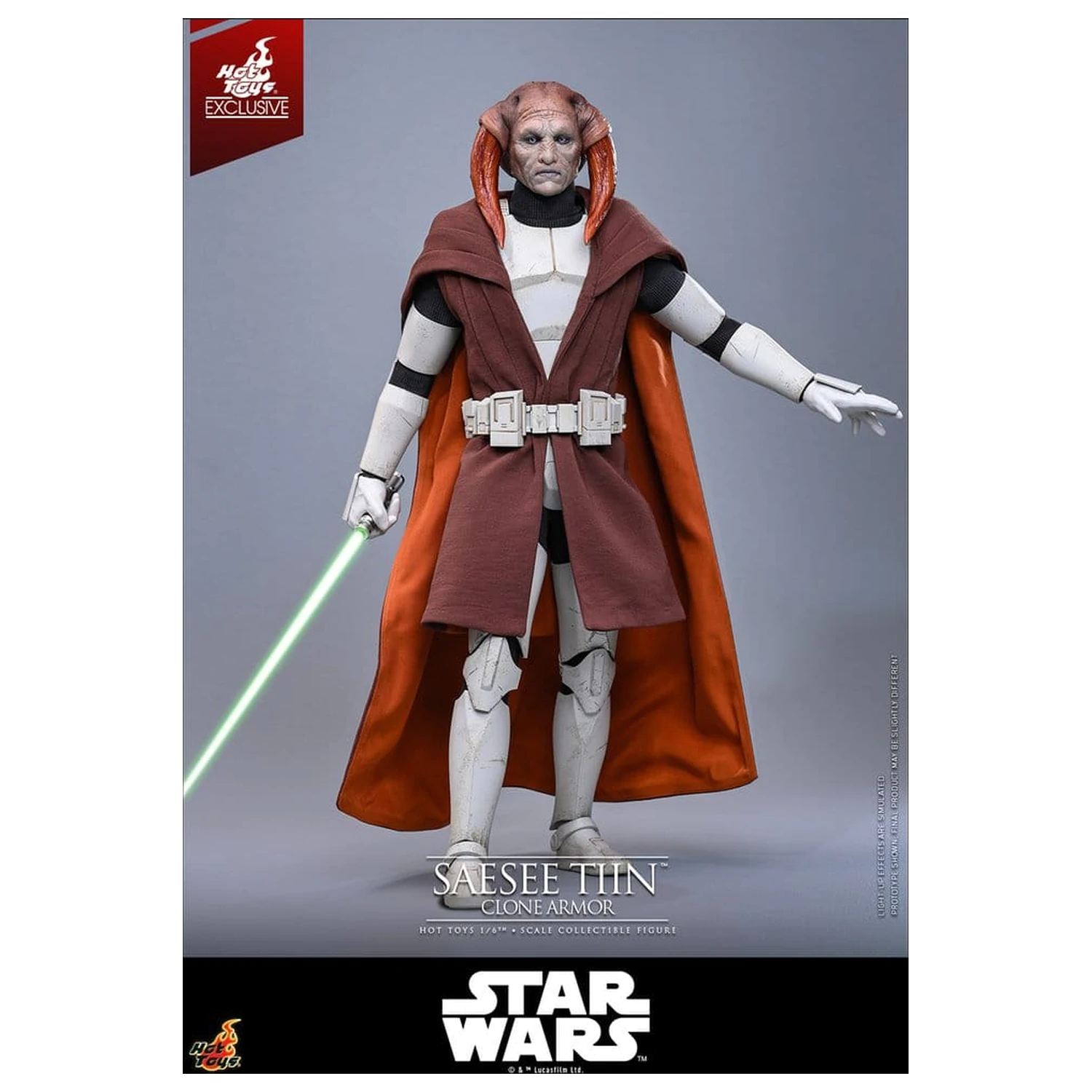 Star Wars: The Clone Wars Television Masterpiece akcijska figura 1/6 Saesee Tiin (Clone Armor) 32 cm fotografija proizvoda