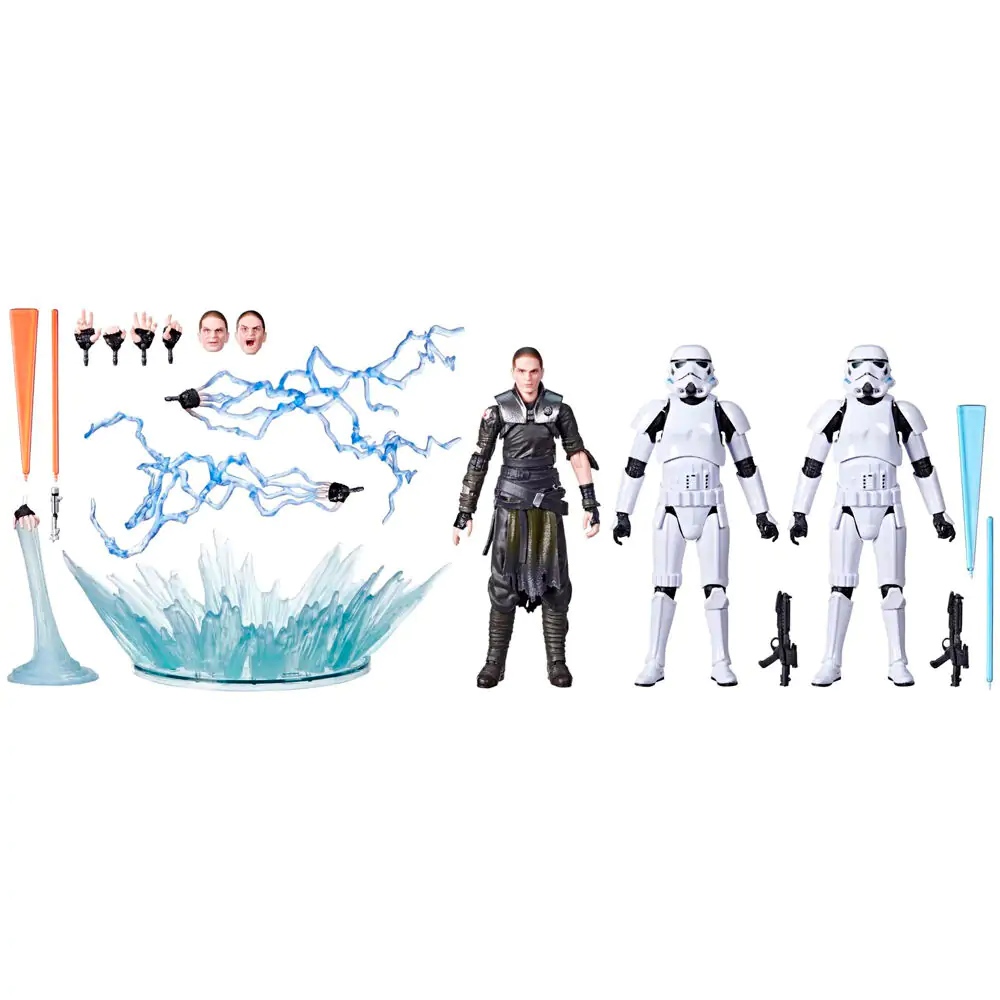 Star Wars The Force Unleashed Starkiller & Stormtroopers figura 15 cm fotografija proizvoda