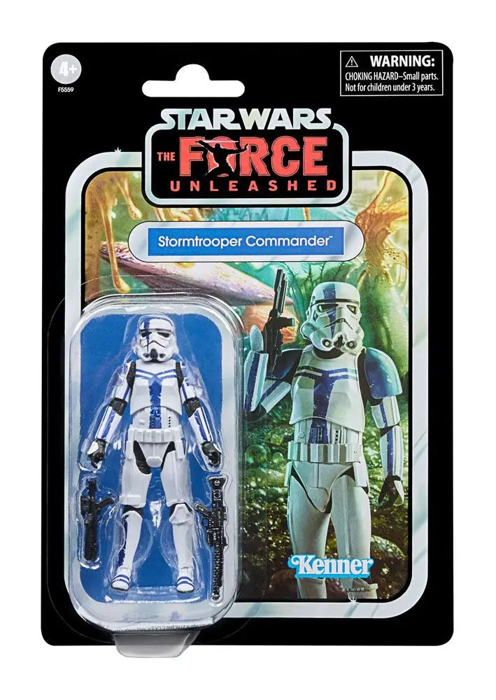 Star Wars: The Force Unleashed Vintage Collection akcijska figura 2022 Stormtrooper Commander 10 cm fotografija proizvoda