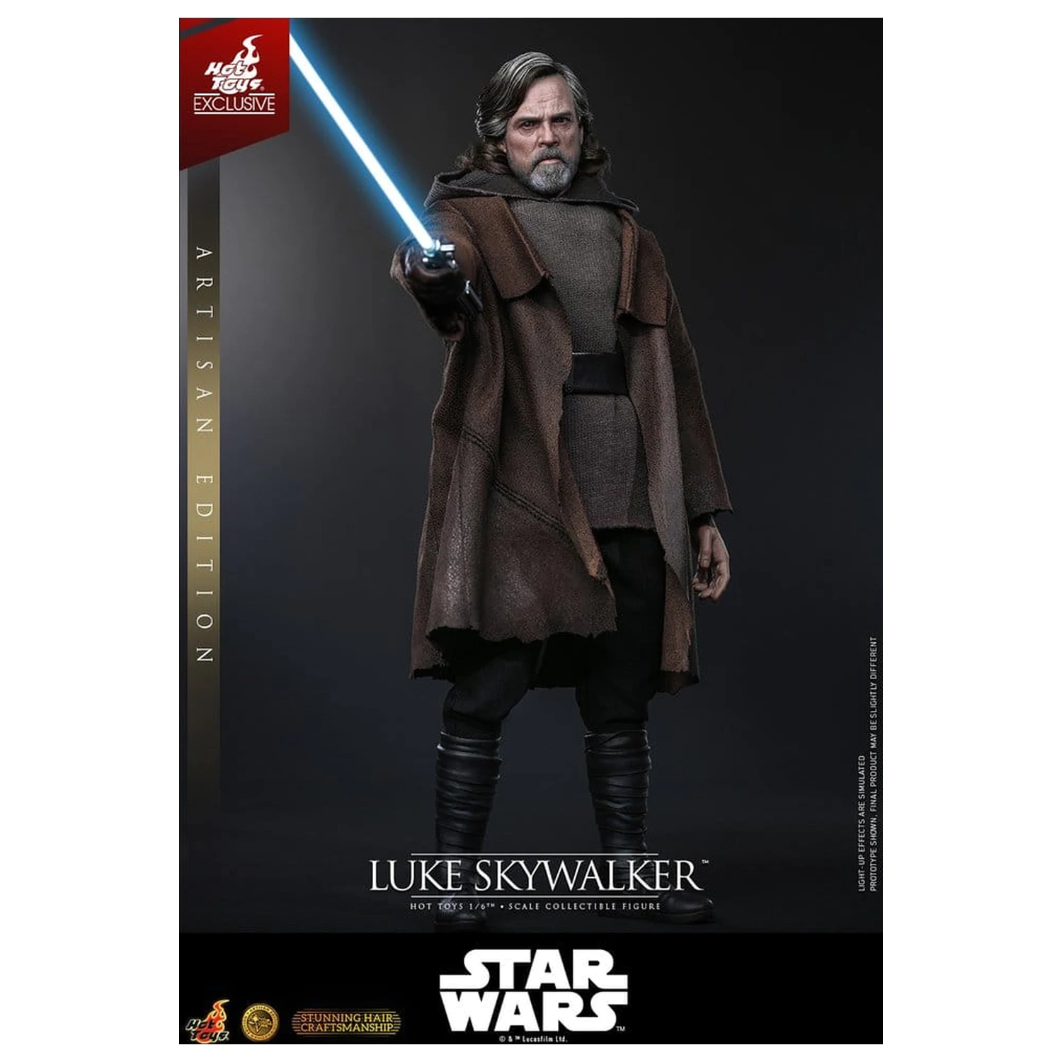 Star Wars: The Last Jedi Movie Masterpiece akcijska figura 1/6 Luke Skywalker (Artisan Edition) 29 cm fotografija proizvoda