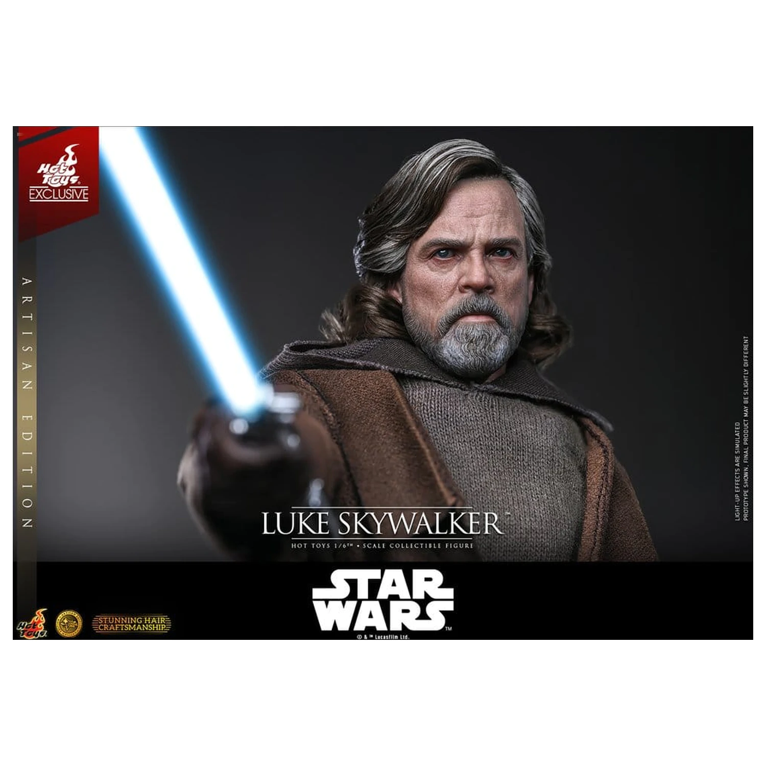 Star Wars: The Last Jedi Movie Masterpiece akcijska figura 1/6 Luke Skywalker (Artisan Edition) 29 cm fotografija proizvoda