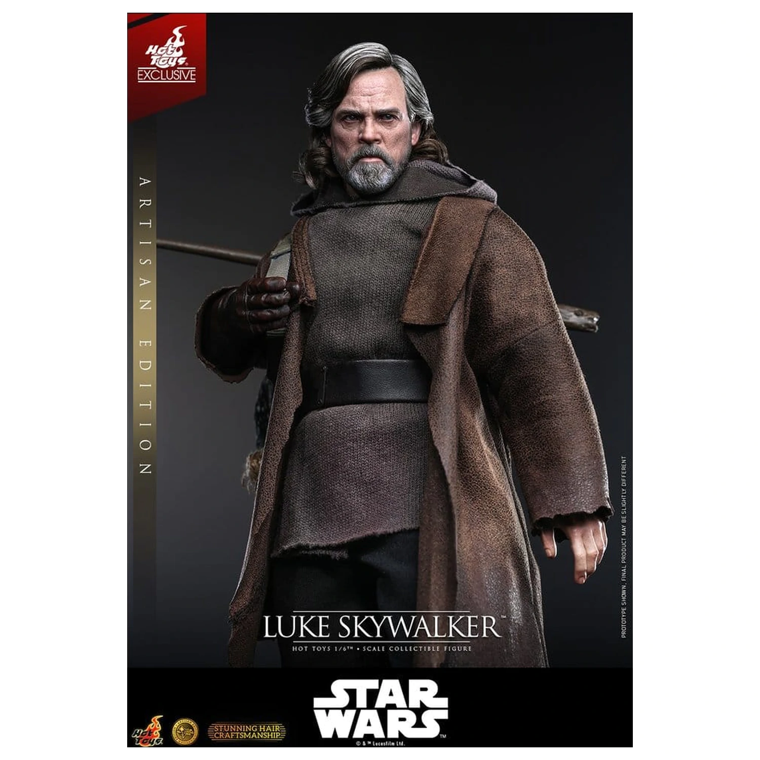 Star Wars: The Last Jedi Movie Masterpiece akcijska figura 1/6 Luke Skywalker (Artisan Edition) 29 cm fotografija proizvoda