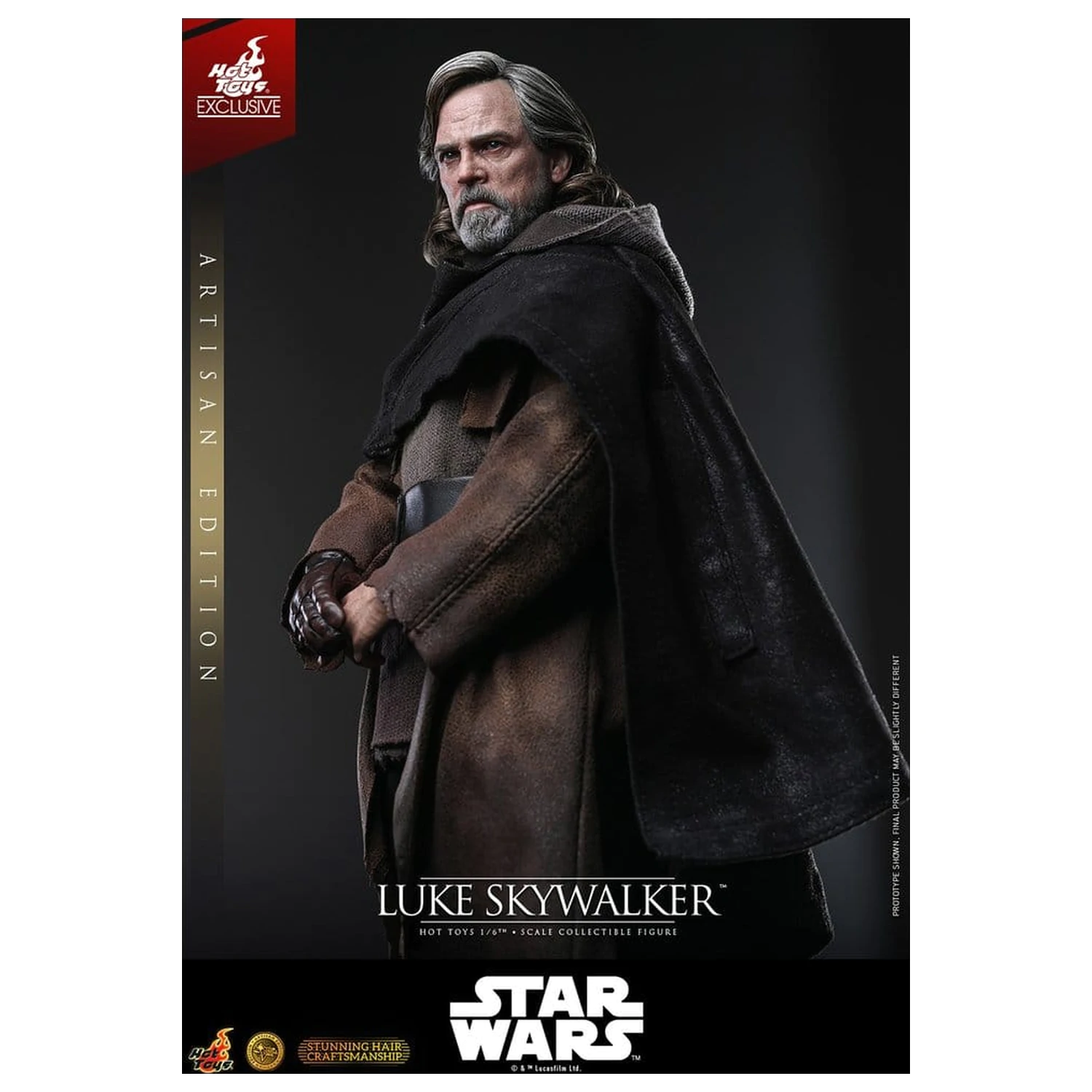 Star Wars: The Last Jedi Movie Masterpiece akcijska figura 1/6 Luke Skywalker (Artisan Edition) 29 cm fotografija proizvoda