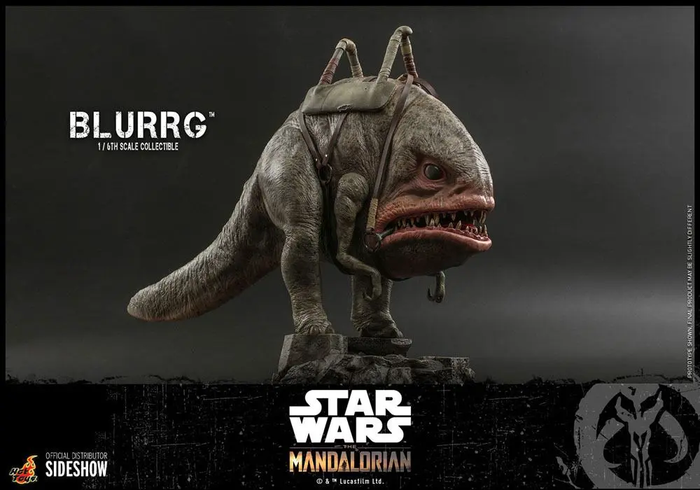 Star Wars The Mandalorian akcijska figura 1/6 Blurrg 37 cm fotografija proizvoda