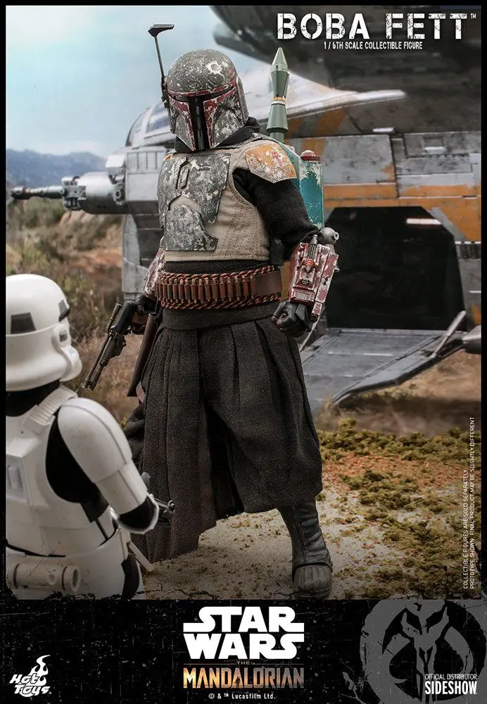 Star Wars The Mandalorian akcijska figura 1/6 Boba Fett 30 cm fotografija proizvoda