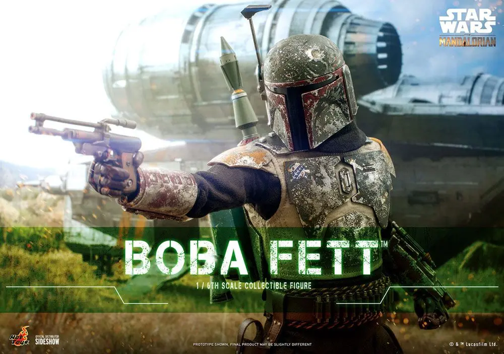 Star Wars The Mandalorian akcijska figura 1/6 Boba Fett 30 cm fotografija proizvoda