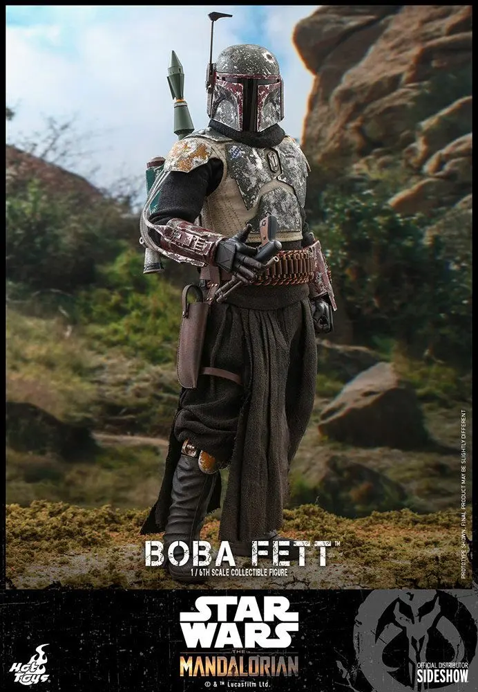 Star Wars The Mandalorian akcijska figura 1/6 Boba Fett 30 cm fotografija proizvoda