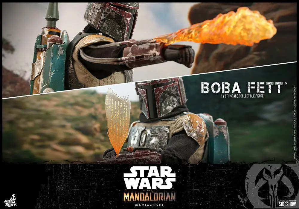 Star Wars The Mandalorian akcijska figura 1/6 Boba Fett 30 cm fotografija proizvoda