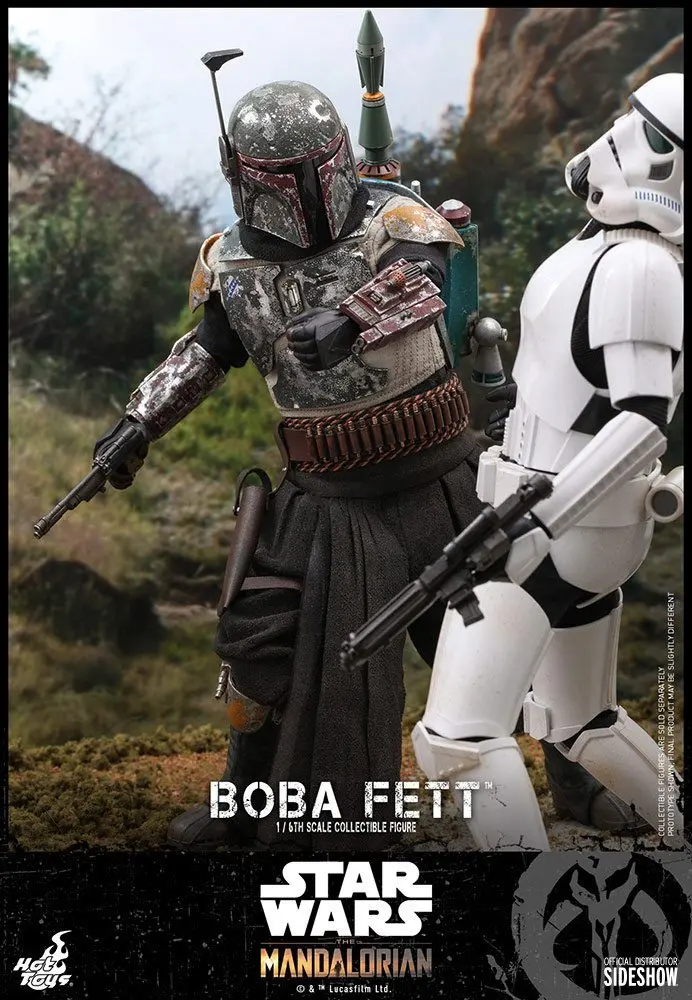Star Wars The Mandalorian akcijska figura 1/6 Boba Fett 30 cm fotografija proizvoda
