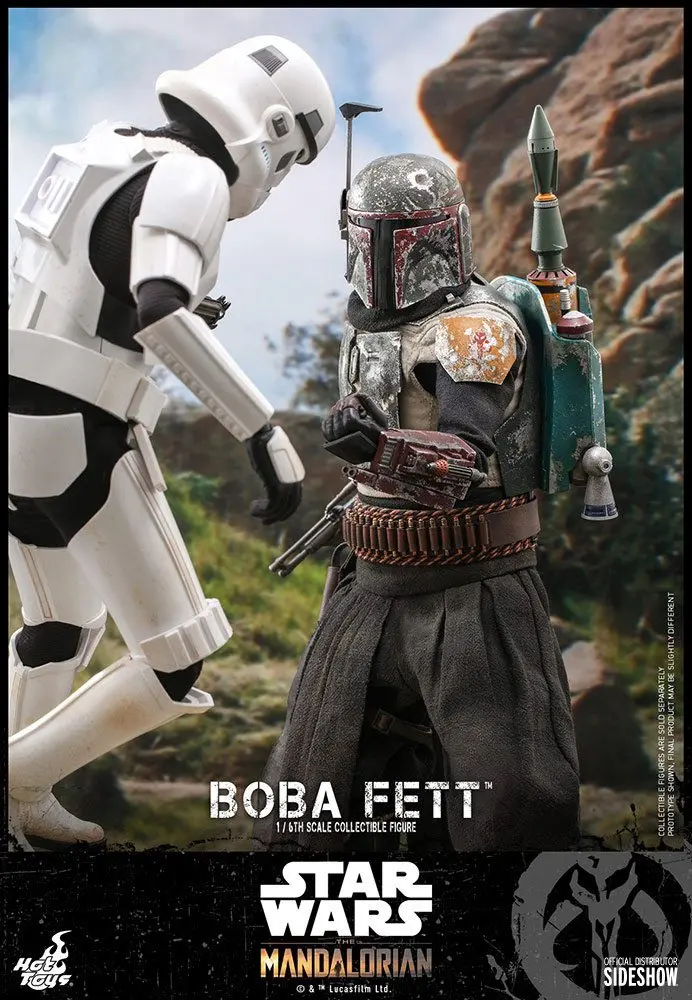 Star Wars The Mandalorian akcijska figura 1/6 Boba Fett 30 cm fotografija proizvoda