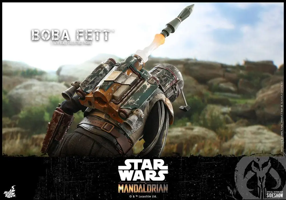 Star Wars The Mandalorian akcijska figura 1/6 Boba Fett 30 cm fotografija proizvoda