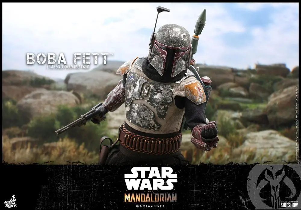 Star Wars The Mandalorian akcijska figura 1/6 Boba Fett 30 cm fotografija proizvoda