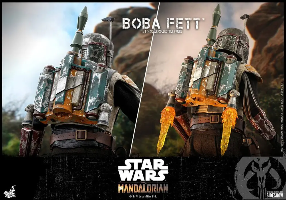 Star Wars The Mandalorian akcijska figura 1/6 Boba Fett 30 cm fotografija proizvoda