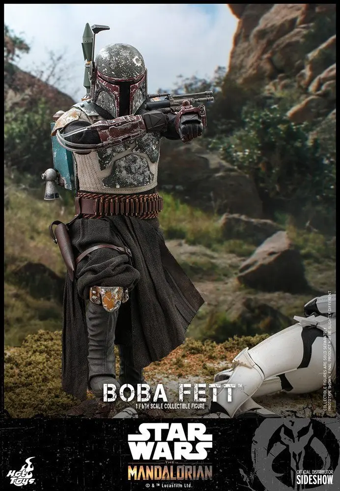 Star Wars The Mandalorian akcijska figura 1/6 Boba Fett 30 cm fotografija proizvoda