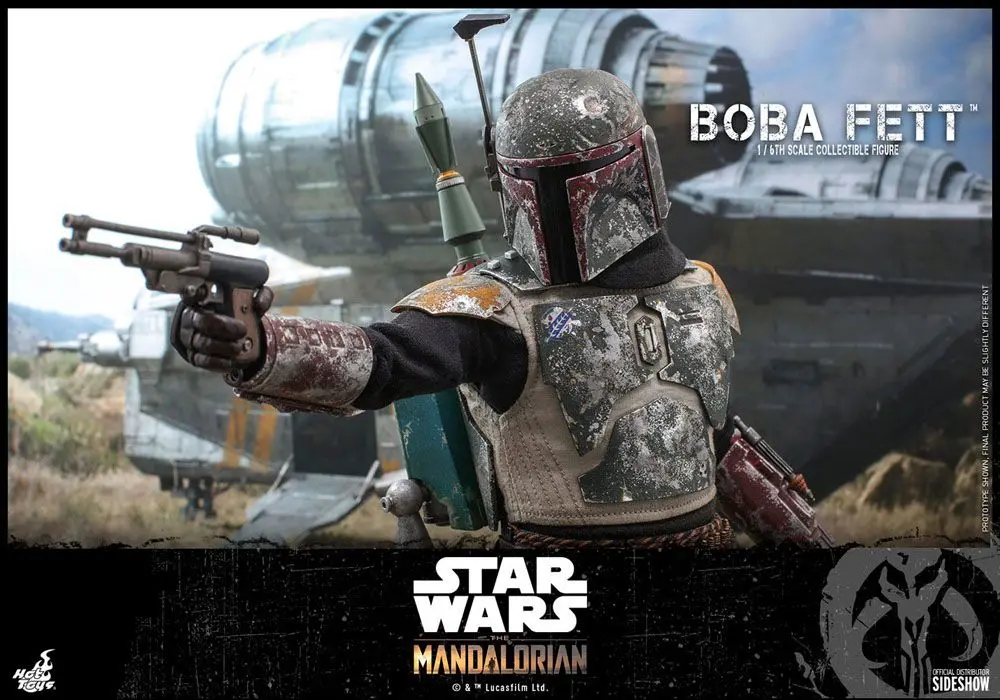 Star Wars The Mandalorian akcijska figura 1/6 Boba Fett 30 cm fotografija proizvoda