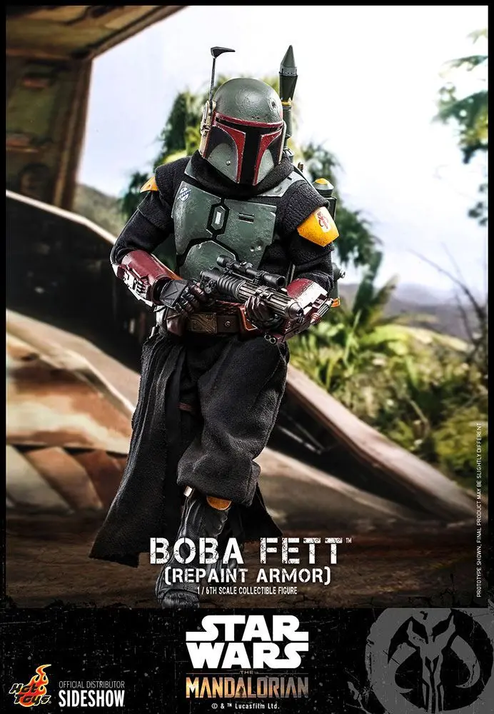 Star Wars The Mandalorian akcijska figura 1/6 Boba Fett (Repaint Armor) 30 cm fotografija proizvoda