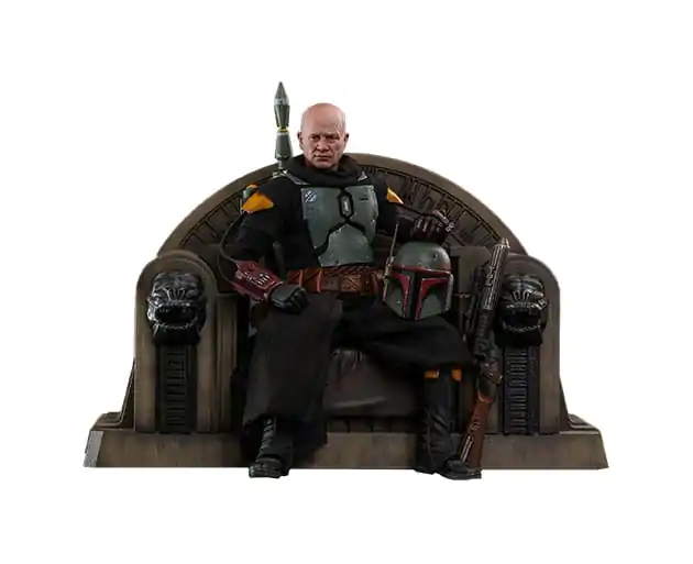 Star Wars: The Mandalorian Action Figure 1/6 Boba Fett Repaint Armor and Throne Special Edition 30 cm - akcijska figura fotografija proizvoda