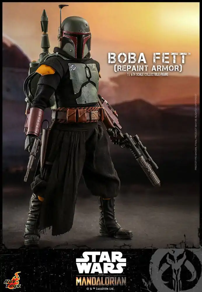 Star Wars: The Mandalorian akcijska figura 1/6 Boba Fett Repaint Armor Special Edition 30 cm fotografija proizvoda