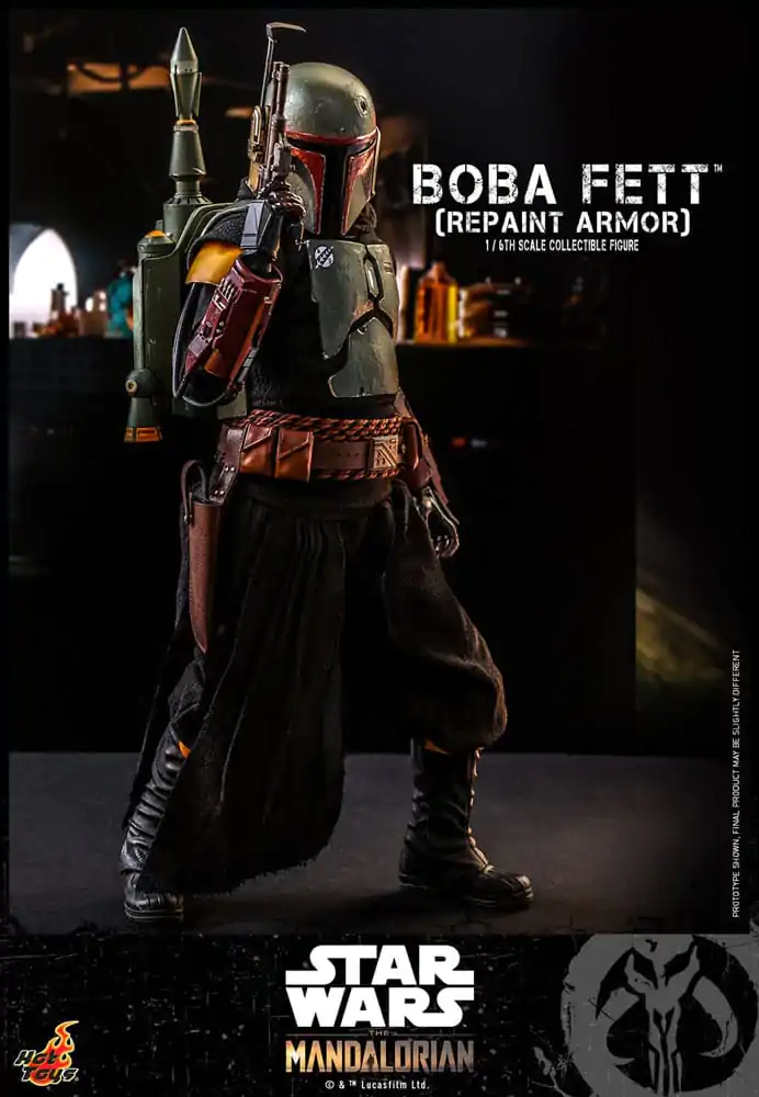 Star Wars: The Mandalorian akcijska figura 1/6 Boba Fett Repaint Armor Special Edition 30 cm fotografija proizvoda